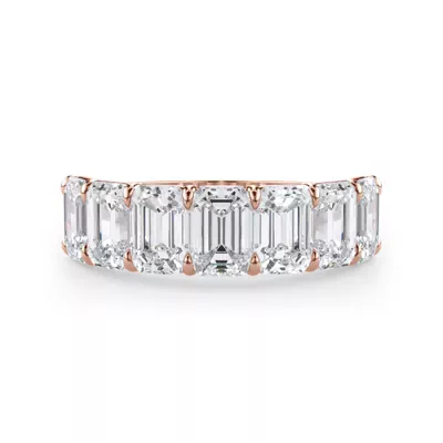 Emerald Cut Diamond 7 Stone Ring (4.20 ct. tw.)
