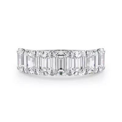 Emerald Cut Diamond 7 Stone Ring (4.20 ct. tw.)