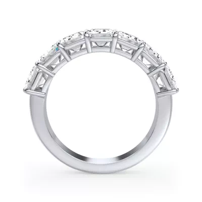 Emerald Cut Diamond 7 Stone Ring (4.20 ct. tw.)