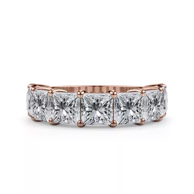 Princess Cut Diamond 7 Stone Ring (5.00 ct. tw.)