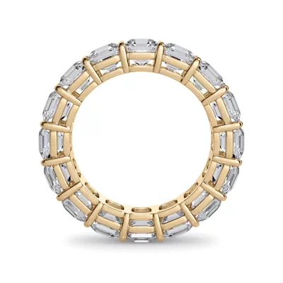 Asscher Cut Lab Diamond Eternity Ring (7.0 ct. tw.)