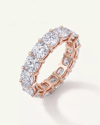Cushion Cut Diamond Eternity Ring (8.0 ct. tw.)