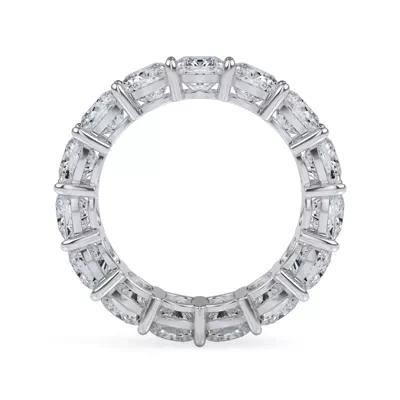 Cushion Cut Diamond Eternity Ring (8.0 ct. tw.)