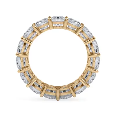 Cushion Cut Diamond Eternity Ring (8.0 ct. tw.)