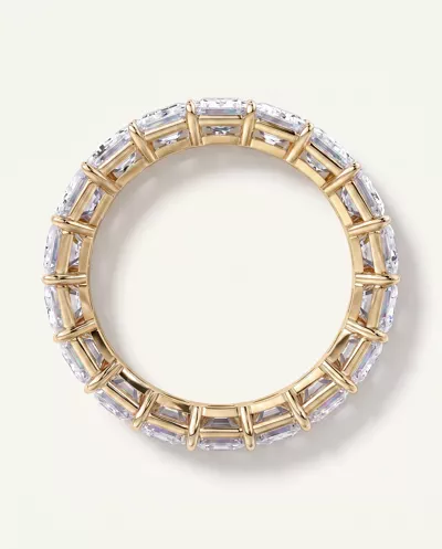 Emerald Cut Lab Diamond Eternity Ring (7.0 ct. tw.)