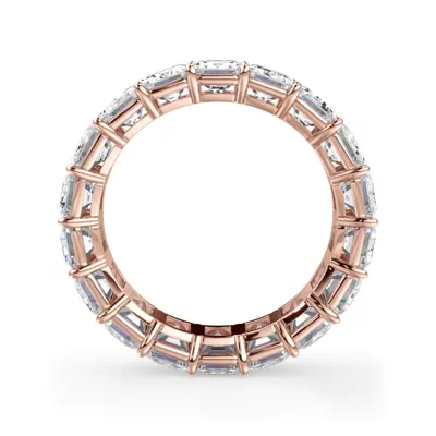 Emerald Cut Diamond Eternity Ring (7.0 ct. tw.)