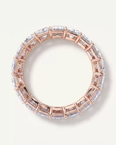 Emerald Cut Diamond Eternity Ring (7.0 ct. tw.)