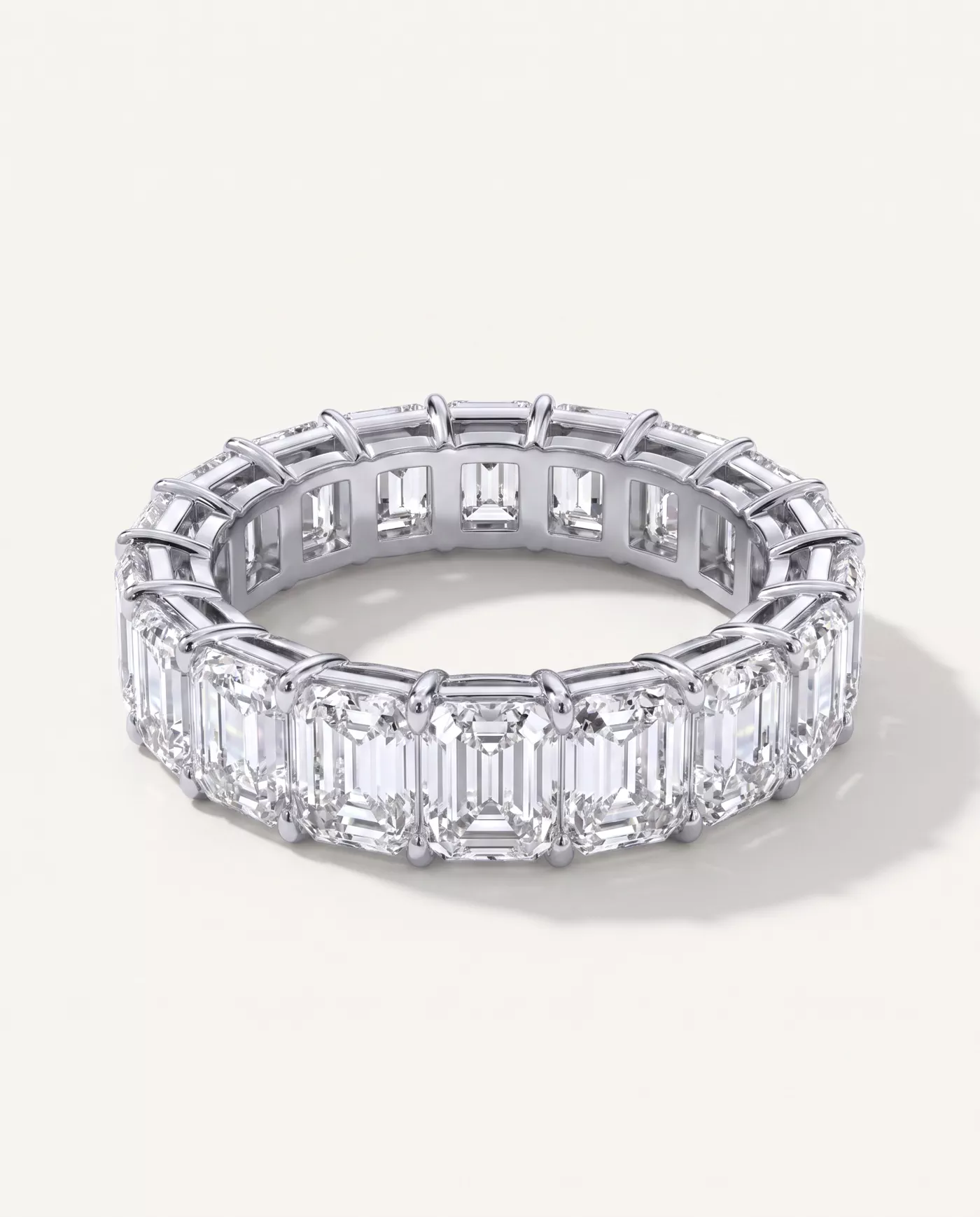 Emerald Cut Diamond Eternity Ring (7.0 ct. tw.)