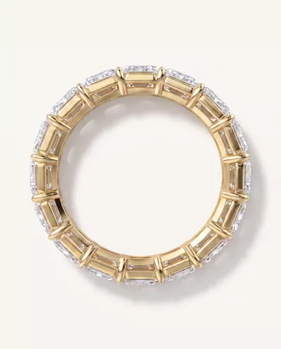 Emerald Cut Lab Diamond Eternity Ring (8.0 ct. tw.)
