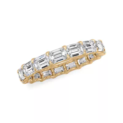 East-West Emerald-Cut Diamond U-Prong Eternity Ring (3.00ct. tw.)