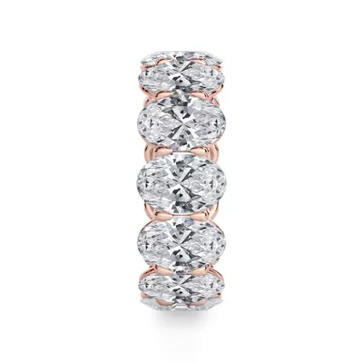 Oval Cut Diamond Eternity Ring (9.5 ct. tw.)