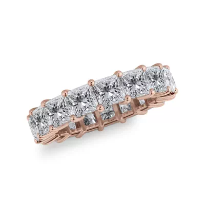 Princess Cut Lab Diamond Eternity Ring (5.0 ct. tw.)
