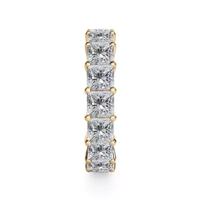 Princess Cut Lab Diamond Eternity Ring (5.0 ct. tw.)