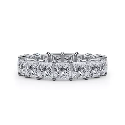 Princess Cut Lab Diamond Eternity Ring (5.0 ct. tw.)