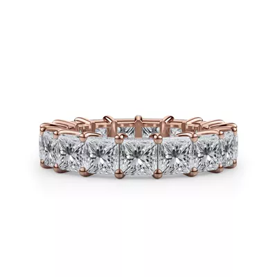 Princess Cut Diamond Eternity Ring (5.0 ct. tw.)