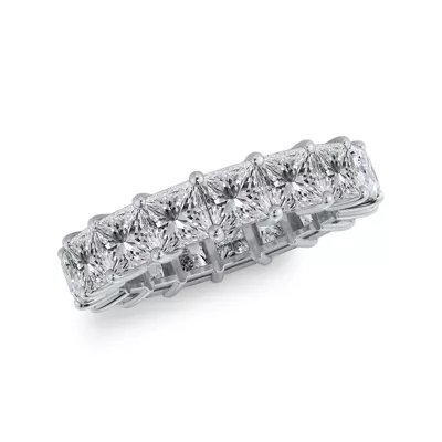 Princess Cut Diamond Eternity Ring (5.0 ct. tw.)