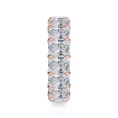 Radiant Cut Lab Diamond Eternity Ring (8.0 ct. tw.)
