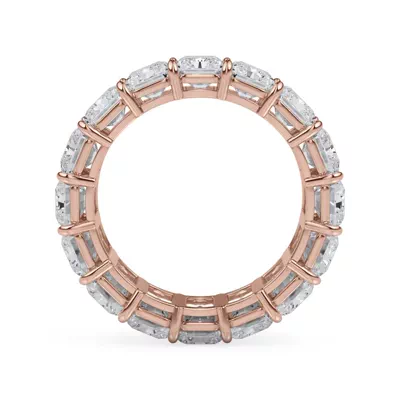 Radiant Cut Lab Diamond Eternity Ring (8.0 ct. tw.)