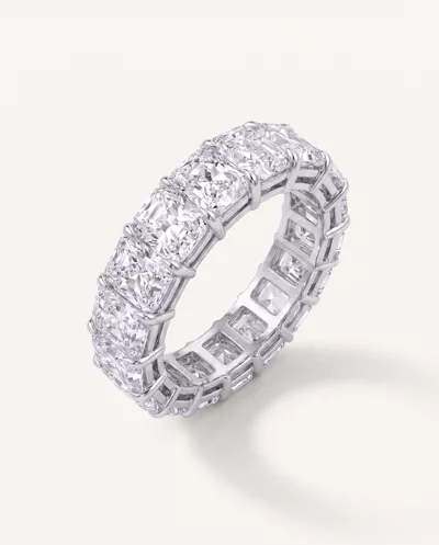 Radiant Cut Lab Diamond Eternity Ring (8.0 ct. tw.)