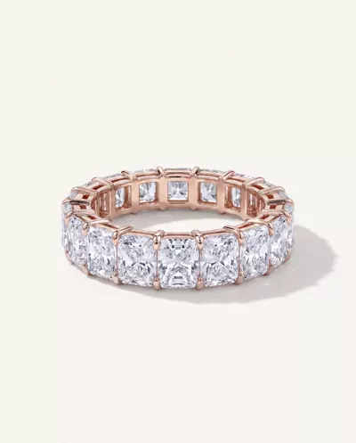 Radiant Cut Lab Diamond Eternity Ring (8.0 ct. tw.)