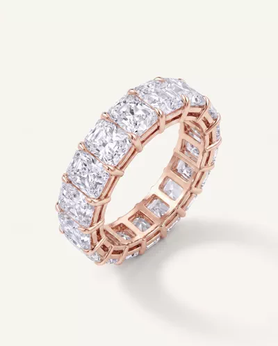 Radiant Cut Lab Diamond Eternity Ring (8.0 ct. tw.)