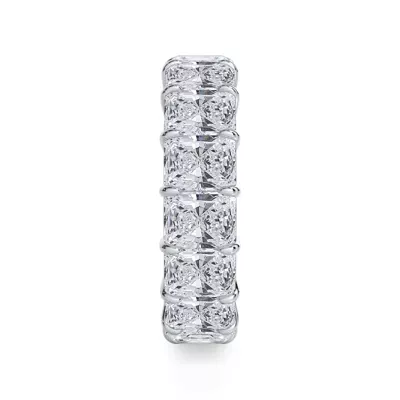 Radiant Cut Lab Diamond Eternity Ring (8.0 ct. tw.)