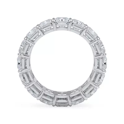 Radiant Cut Lab Diamond Eternity Ring (8.0 ct. tw.)
