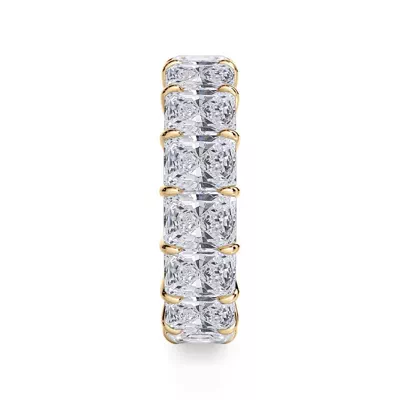 Radiant Cut Lab Diamond Eternity Ring (8.0 ct. tw.)