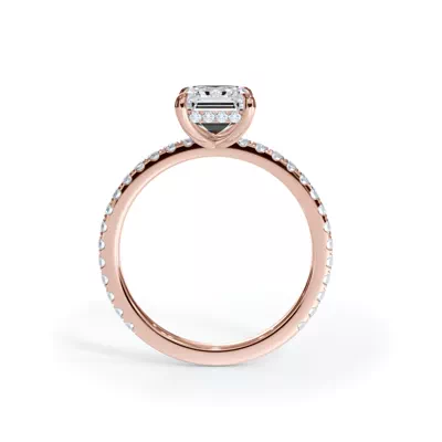 Bellora Pavé Hidden Halo Engagement Ring
