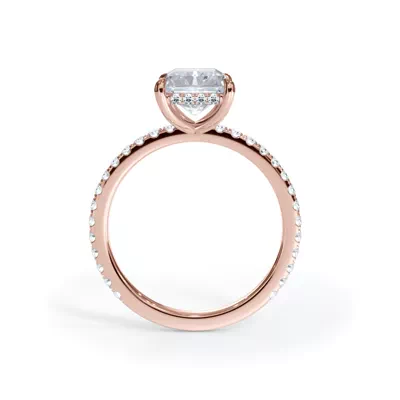 Bellora Pavé Hidden Halo Engagement Ring