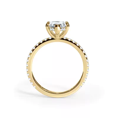 Bellora Pavé Hidden Halo Engagement Ring