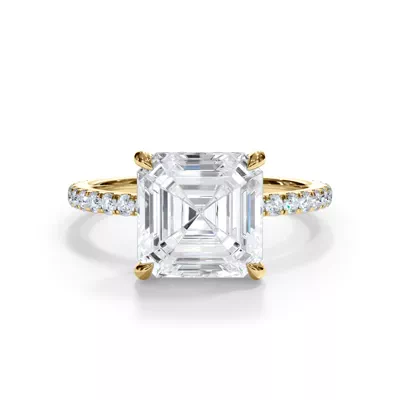 Bellora Pavé Hidden Halo Engagement Ring