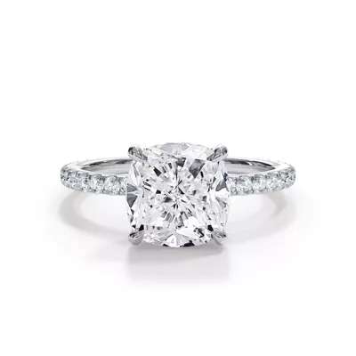 Bellora Pavé Hidden Halo Engagement Ring