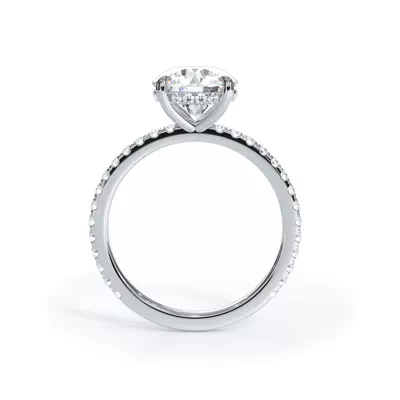 Bellora Pavé Hidden Halo Engagement Ring