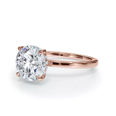 Bellora Hidden Halo Engagement Ring