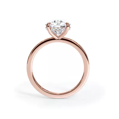 Bellora Hidden Halo Engagement Ring