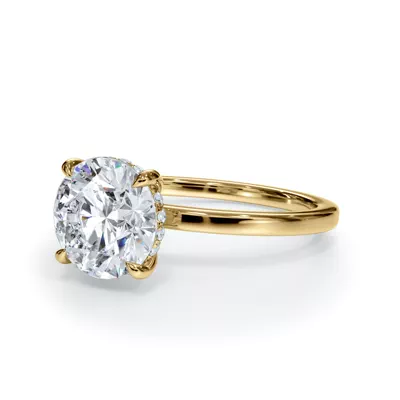 Bellora Hidden Halo Engagement Ring