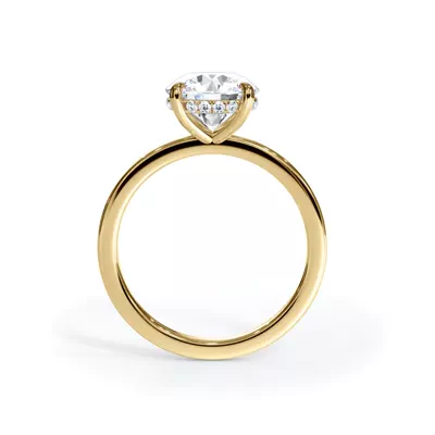 Bellora Hidden Halo Engagement Ring