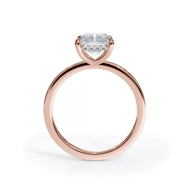 Bellora Hidden Halo Lab Engagement Ring