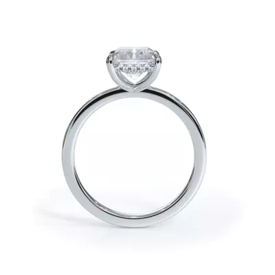 Bellora Hidden Halo Lab Engagement Ring