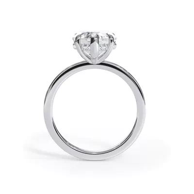 Bellora Hidden Halo Lab Engagement Ring