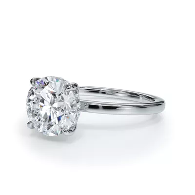 Bellora Hidden Halo Engagement Ring