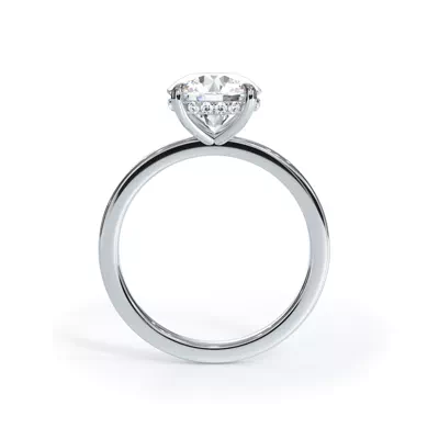 Bellora Hidden Halo Engagement Ring