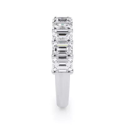 Emerald-Cut Diamond Scalloped Band (2.40 ct. tw.)