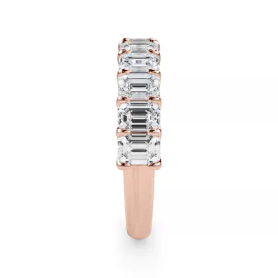 Emerald-Cut Diamond Scalloped Band (2.00 ct. tw.)
