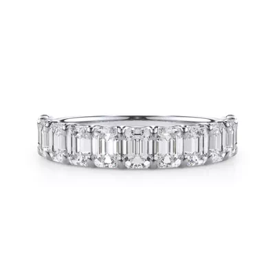 Emerald-Cut Diamond Scalloped Band (2.00 ct. tw.)