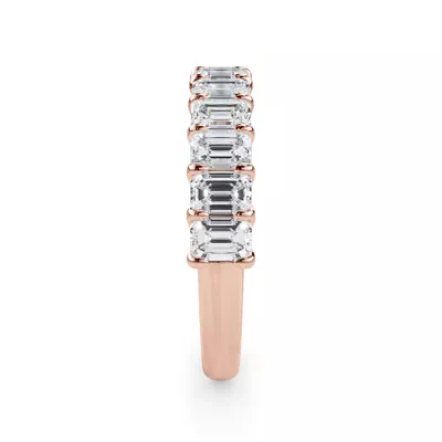 Emerald-Cut Lab Diamond Scalloped Band (1.80 ct. tw.)