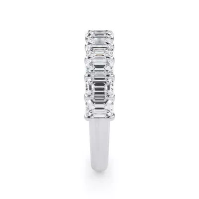 Emerald-Cut Lab Diamond Scalloped Band (1.80 ct. tw.)