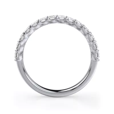 Emerald-Cut Diamond Scalloped Band (1.40 ct. tw.)