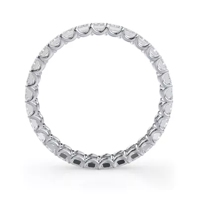 U-Prong Emerald-Cut Lab Diamond Eternity Band (2.00ct. tw.)